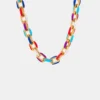 Niche Dripping Oil Titanium Steel Necklace Versatile Personalized Jewelry for Women