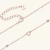 Moissanite 925 Sterling Silver Heart Necklace