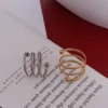 Titanium Steel Wrap Ring