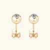 Moissanite 925 Sterling Silver Stud Earrings