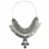 Ztech Collar Coin Necklace & Pendant Vintage Crystal Maxi Choker Statement Collier female Boho Big Fashion Women Jewellery Gifts