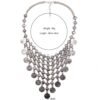 Ztech Collar Coin Necklace & Pendant Vintage Crystal Maxi Choker Statement Collier female Boho Big Fashion Women Jewellery Gifts