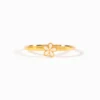 925 Sterling Silver Enamel Flower Ring