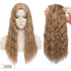 Curly Wave Topper Clip-In Hair Extensionfor Women 20inch Synthetic Corn Wave Secret Toupee Middle Part Thinning Hairpiece