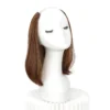 WIGSIN Synthetic Short Straight Hair Pieces Invisible Clip In Hair Pad High Hair Extension Fluffy Volume Hair for Women