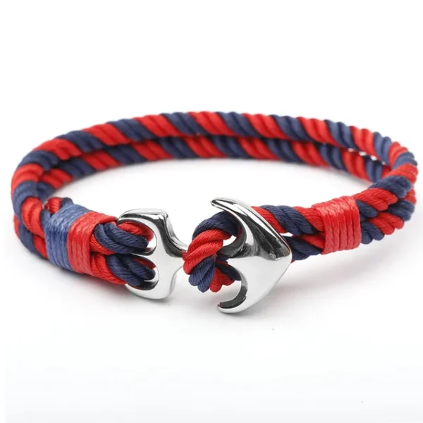 Stainless Steel Anchor Bracelet Rope Bracelets For Women Erkek Bileklik Pulseira Masculina Feminina Men Jewelry Mens jewellery