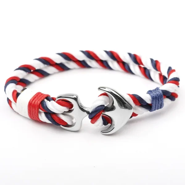 Stainless Steel Anchor Bracelet Rope Bracelets For Women Erkek Bileklik Pulseira Masculina Feminina Men Jewelry Mens jewellery
