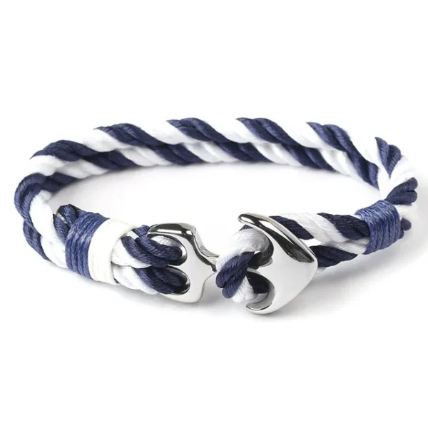 Stainless Steel Anchor Bracelet Rope Bracelets For Women Erkek Bileklik Pulseira Masculina Feminina Men Jewelry Mens jewellery