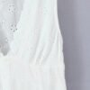 Fashion V-neck slim lace vest dress for women