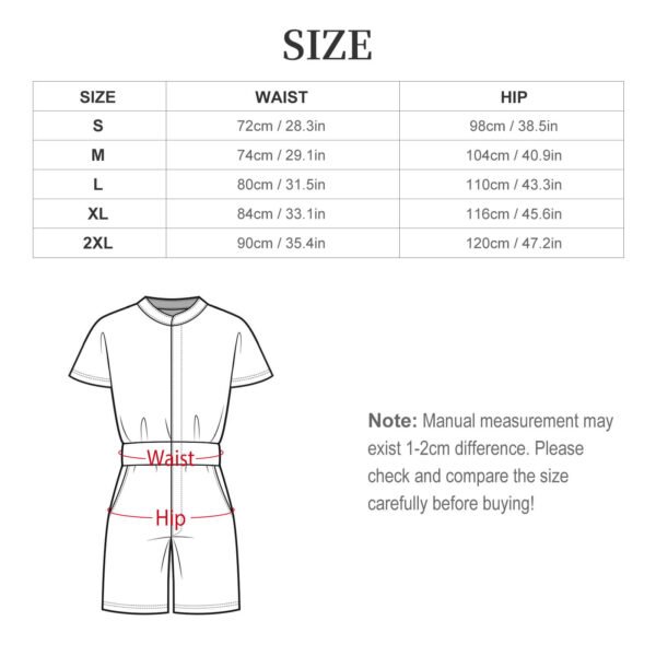 Men's one piece jumpsuit Short sleeved jumpsuit