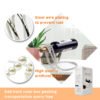 Pearl Necklace Stainless Steel Wine Rack Wine Pedestal Clamp Holder Suspension Champagne Whisky Small Ornaments