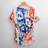 Ice Silk  New V Neck Short-sleeve Women Shirt