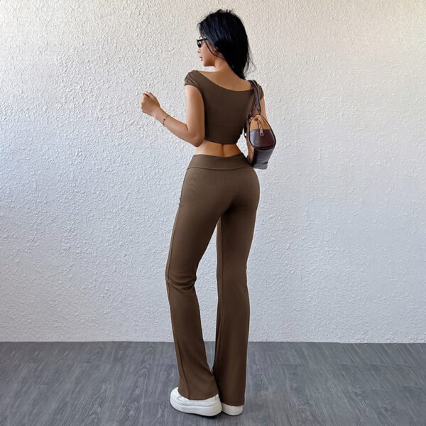 European and American versatile casual sports simple fashion set for women