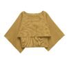 Bat sleeve cape style knitted sweater top for women