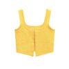 Short knitted camisole tank top strapless for women