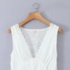 Fashion V-neck slim lace vest dress for women