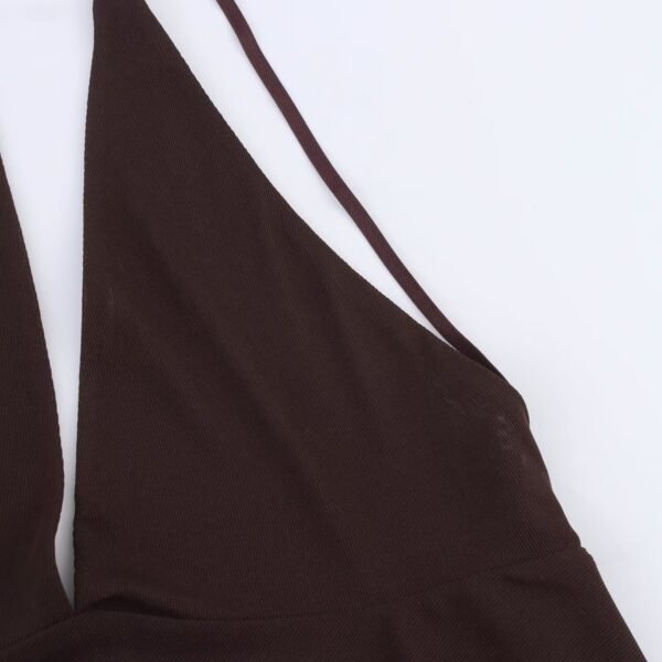 Fashionable slim asymmetric camisole dress for women
