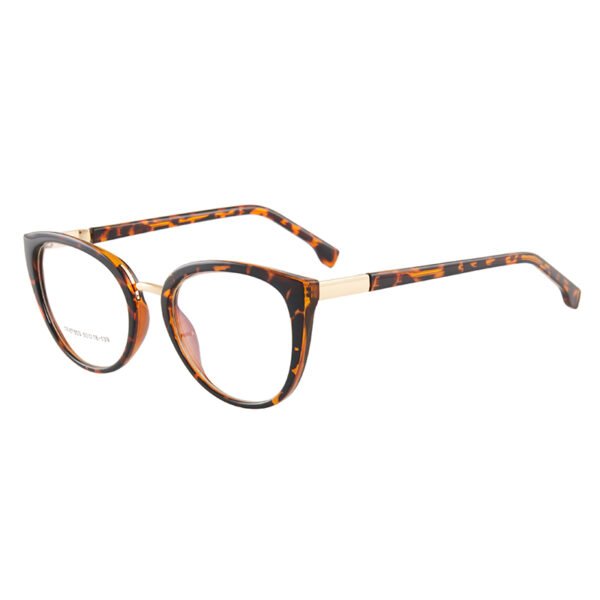 Personality trend retro lady cat eye personality anti blue light flat lens frame new optical lens