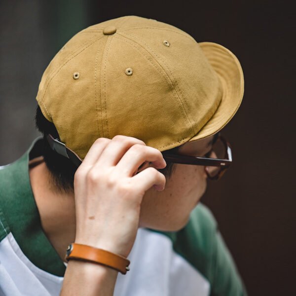 American retro cowboy duckbill hat short brimmed hat short brimmed hat men's trend ​