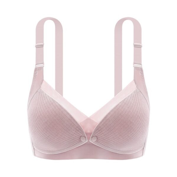 Nursing Underwear Maternity Underwear Front Open Buckle Thin Seamless Bra Cotton Lining Large Size Nursing Bra