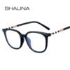 Anti Blue Light TR90 Women Cat Eye Glasses Frames Luxury Men Optical Computer Glasses