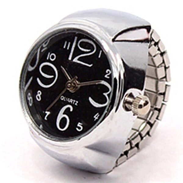 Decorative Ring Quartz Watch Couple Fashion Single Item Ring Watch Vintage Watch
