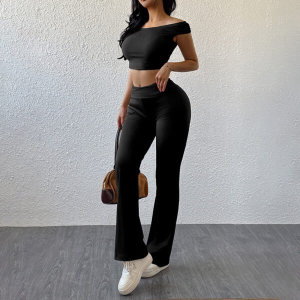 European and American versatile casual sports simple fashion set for women