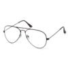 Classic Clear Glasses Gold Frame Vintage Sunglass Women Men Optical Aviation Eyeglasses