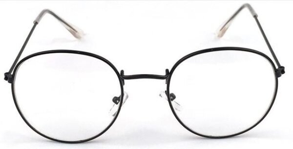 New Designer Woman Glasses Optical Frames Metal Round Glasses Frame Clear lens Eyeware Black Silver Gold Eye Glass