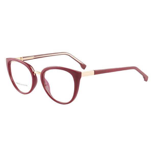 Personality trend retro lady cat eye personality anti blue light flat lens frame new optical lens