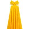 Waist opening backless camisole dress for women