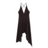 Fashionable slim asymmetric camisole dress for women