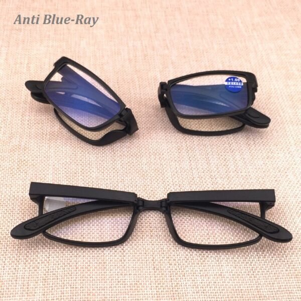 Anti blue ray Folding Reading Glasses Men Women Foldable Glasses Diopter Optical Computer Glasses Vintage Eyeglasses Goggles