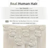 Full Shine Invisible Clip in Hair Extensions Real Hair 8Pcs 100g & 80g BlondE Hair Seamless Clip On Remy Extension Skin Weft