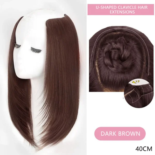 Synthetic Women's Styling Long Hair Extra Long Hair Synthetic Wigs Layered Hair Extensions Top of the Head Increase Hair