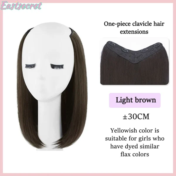 Synthetic Women's Styling Long Hair Extra Long Hair Synthetic Wigs Layered Hair Extensions Top of the Head Increase Hair