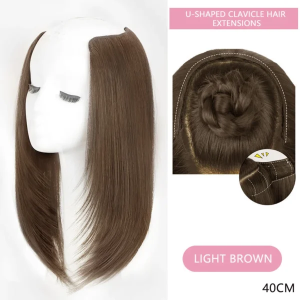 Synthetic Women's Styling Long Hair Extra Long Hair Synthetic Wigs Layered Hair Extensions Top of the Head Increase Hair