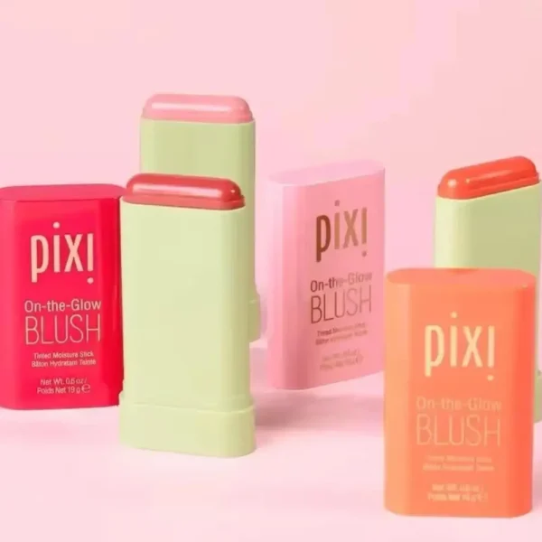 Waterproof 3-in-1 Blush Stick Functional Easy Color Rouge Blusher Cream High Color Rendering Blush Matte Contour Makeup
