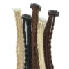 LUPU Synthetic Braid Clip in Hair Extensions Braids Long Ponytail Hairpieces For Women Kids Girls Daily Party Cosplay