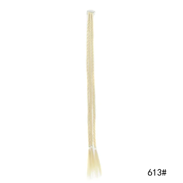 LUPU Synthetic Braid Clip in Hair Extensions Braids Long Ponytail Hairpieces For Women Kids Girls Daily Party Cosplay