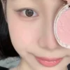 Flower Knows Strawberry Rococo Blusher Embossed Blush Face Makeup Matte Shimmer Waterproof Natural Nude Brightening Cheek